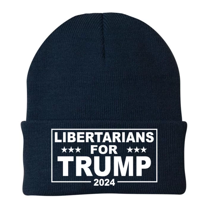 Libertarians For Trump 2024 Political Knit Cap Winter Beanie