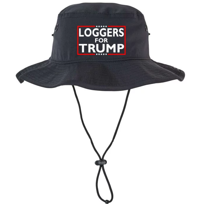 Loggers For Trump President Election 2024 Legacy Cool Fit Booney Bucket Hat