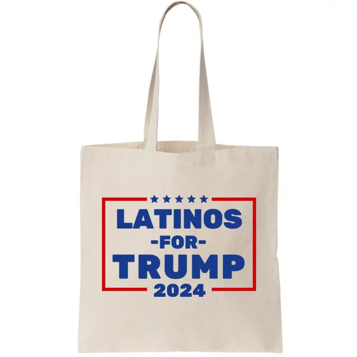 Latinos For Trump 2024 Tote Bag