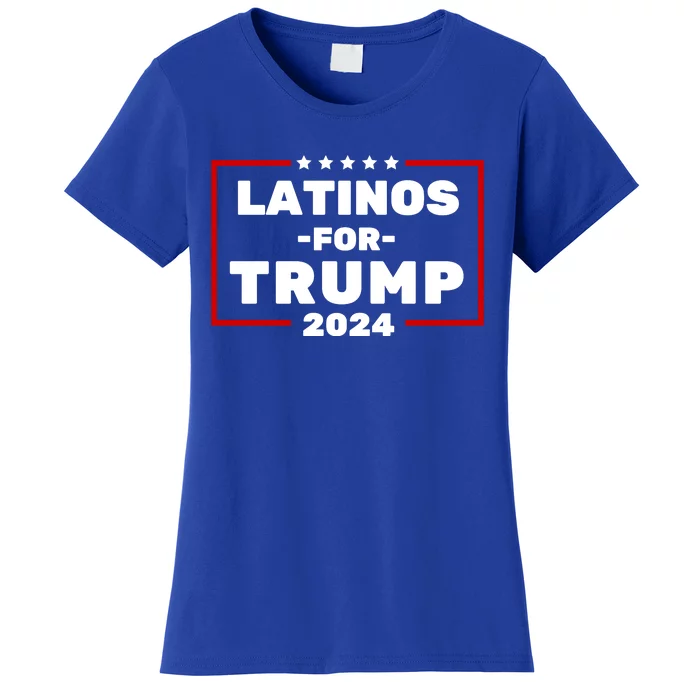 Latinos For Trump 2024 Women's T-Shirt