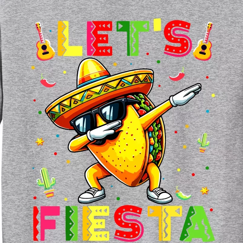 Lets Fiesta Taco Cinco De Mayo Boy Mexican Party Tall Sweatshirt