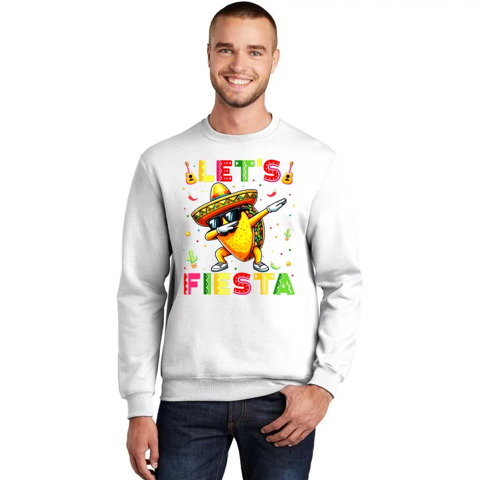 Lets Fiesta Taco Cinco De Mayo Boy Mexican Party Sweatshirt