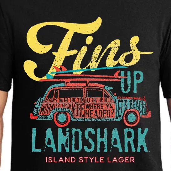 LANDSHARK FINS UP WOODY Pajama Set