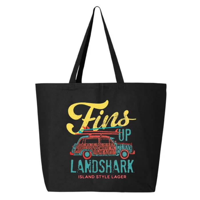 LANDSHARK FINS UP WOODY 25L Jumbo Tote