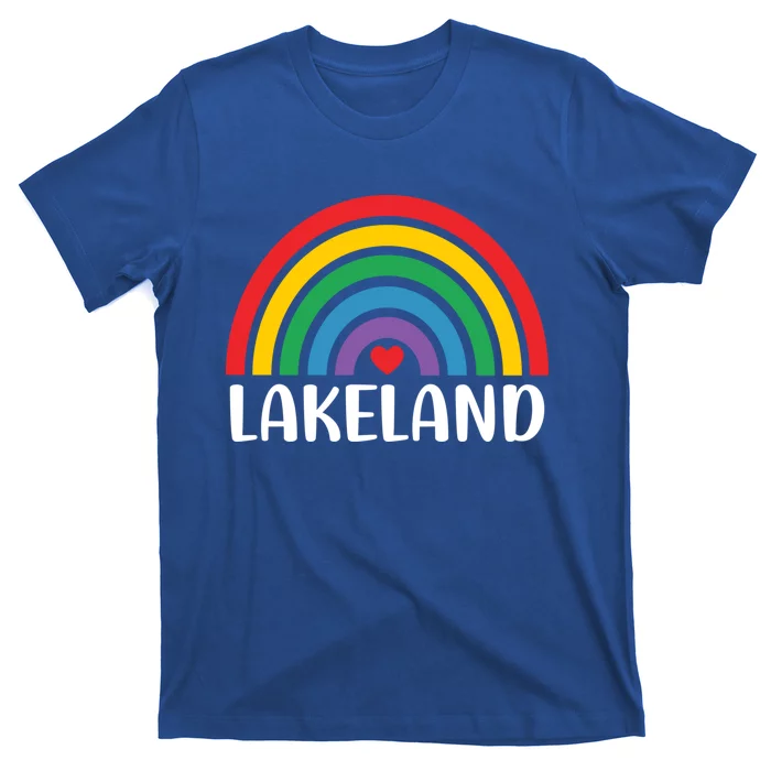 Lakeland Florida Usa Travel I Love Lakeland Funny Gift T-Shirt