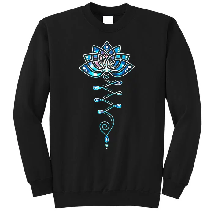 Lotus Flower Unalome Yoga Meditation Awareness Zen Sweatshirt