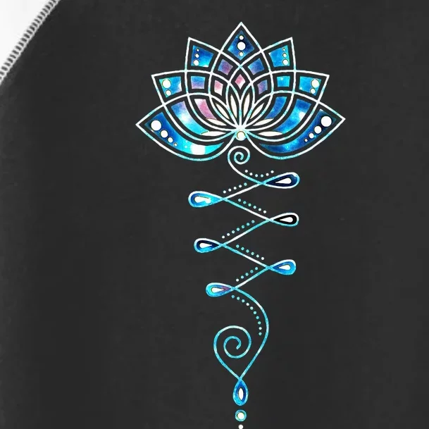 Lotus Flower Unalome Yoga Meditation Awareness Zen Toddler Fine Jersey T-Shirt