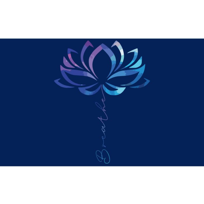 Lotus Flower Yoga Breathe Meditation Gift Peace Love Bumper Sticker