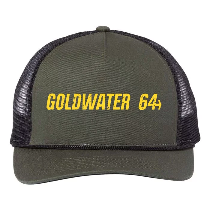 Libertymaniacs Goldwater 64 Retro Rope Trucker Hat Cap