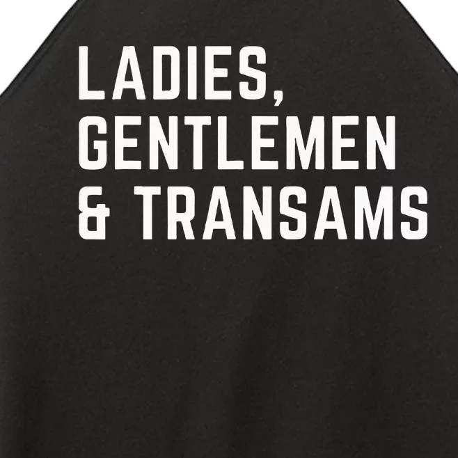 Ladies Gentle and Transams Women’s Perfect Tri Rocker Tank