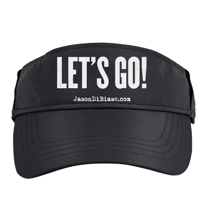 Let's Go and Grow Entrepreneur Jason DiBiase Adult Drive Performance Visor