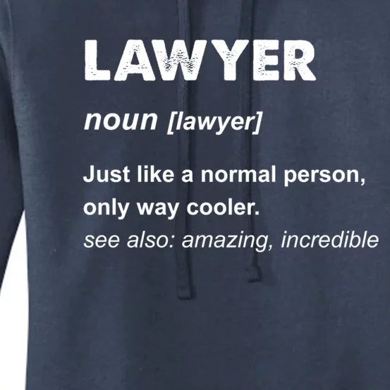 Lawyer Gift And Funny Gift Lawyer Gift Blue Small Women's Pullover Hoodie