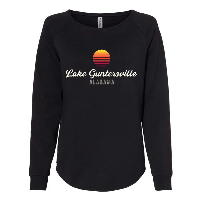 Lake Guntersville Alabama Bass Fishing Womens California Wash Sweatshirt