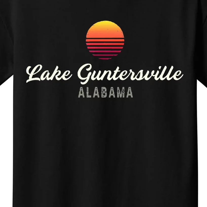 Lake Guntersville Alabama Bass Fishing Kids T-Shirt