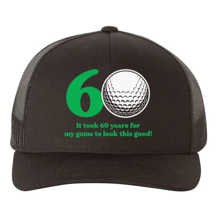 Legendary Golfers Are Born In 1962 60th Birthday Golf Gifts Yupoong Adult 5-Panel Trucker Hat