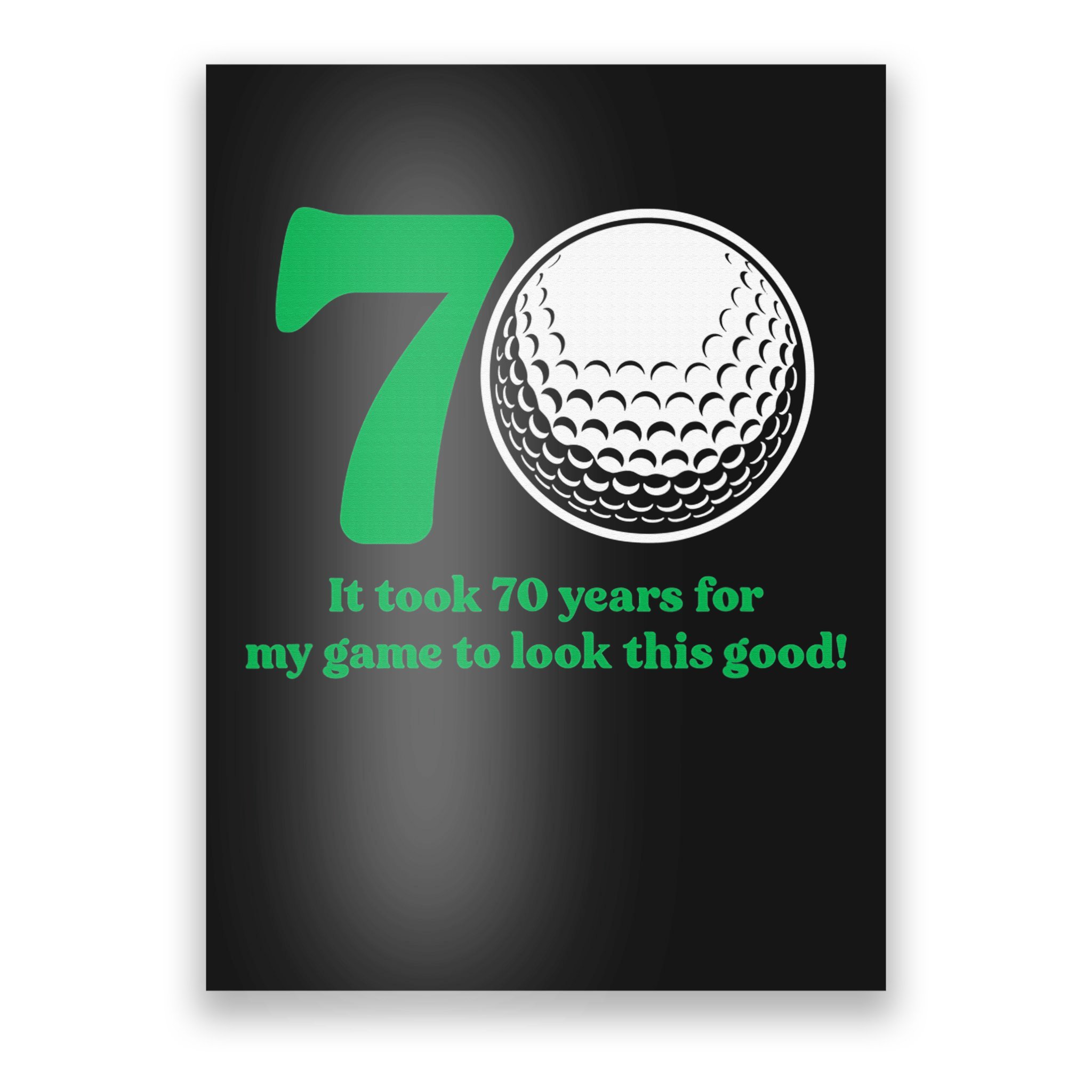 Legendary Golfers Are Born In 1952 70th Birthday Golf Gifts Poster