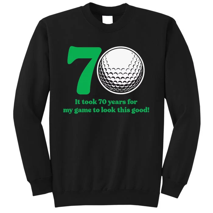 Legendary Golfers Are Born In 1952 70th Birthday Golf Gifts Tall Sweatshirt