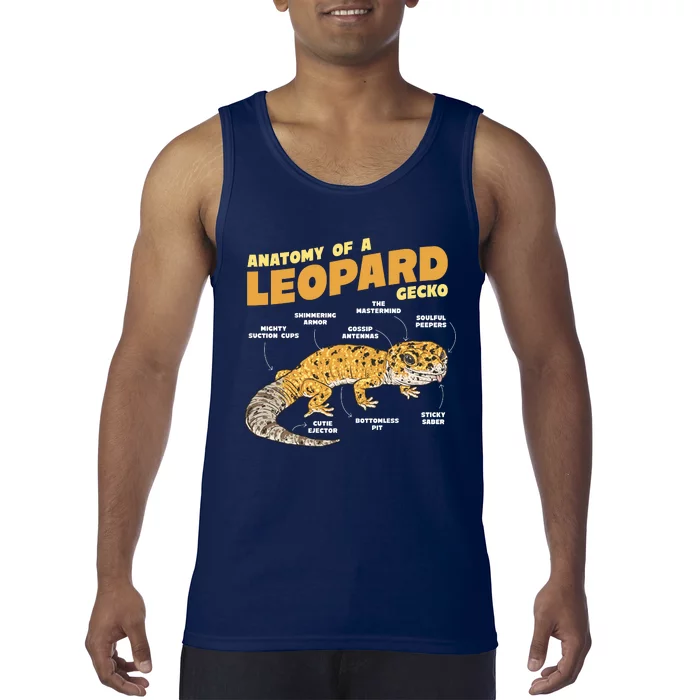 Leopard Gecko Anatomy Tank Top