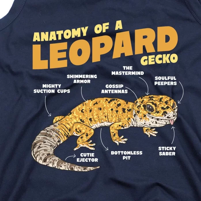 Leopard Gecko Anatomy Tank Top