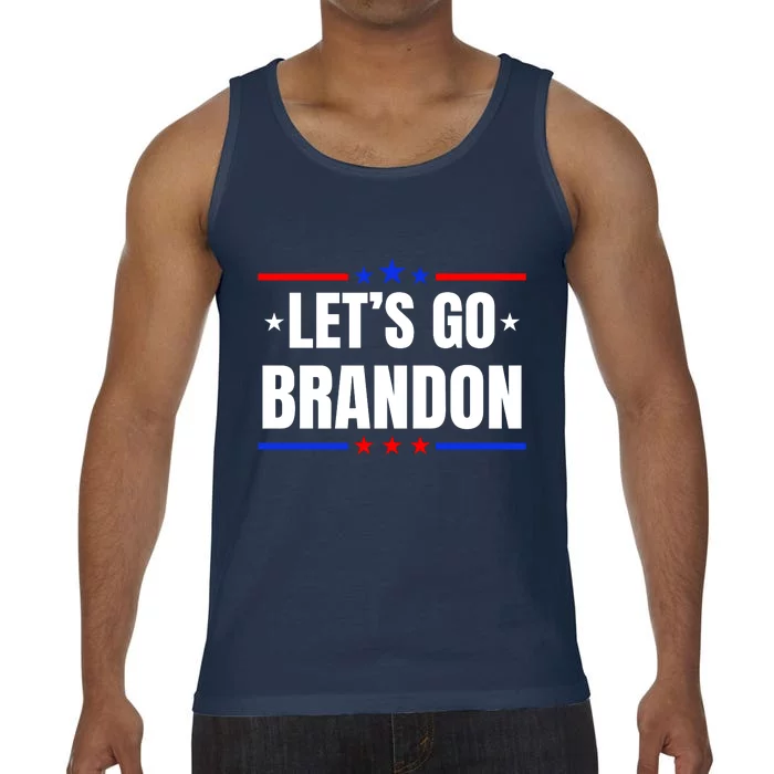 Lets Go Brandon Machado Stars And Strips LGB Comfort Colors® Tank Top