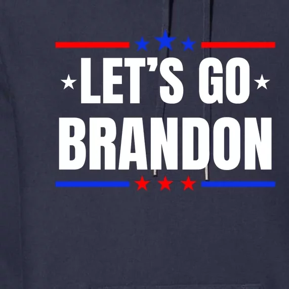 Lets Go Brandon Machado Stars And Strips LGB Premium Hoodie