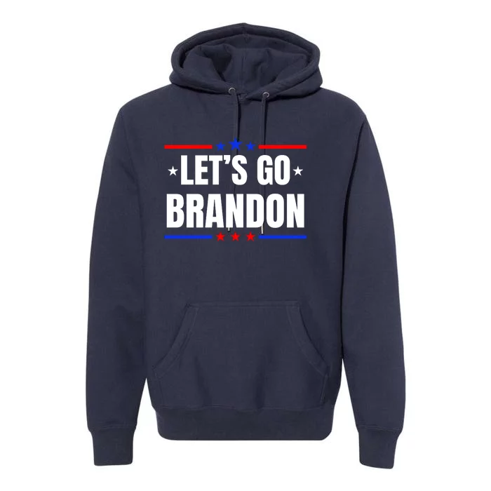 Lets Go Brandon Machado Stars And Strips LGB Premium Hoodie