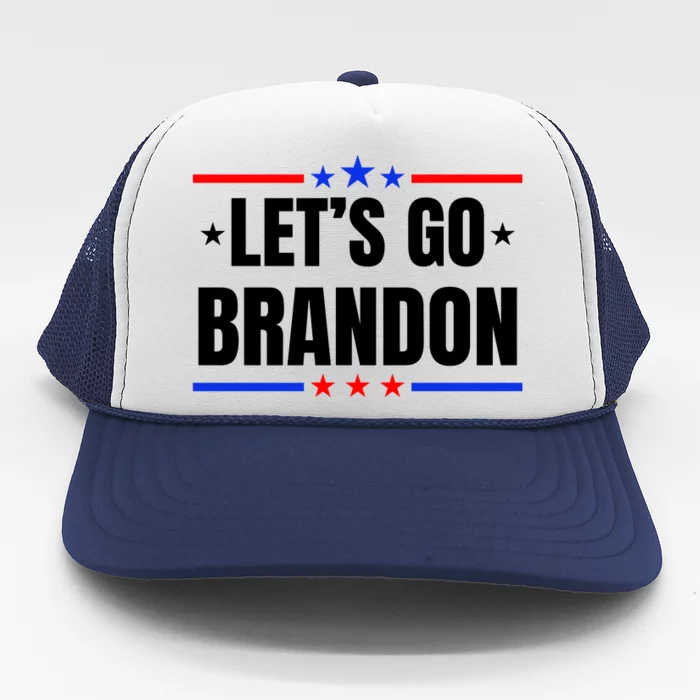 Lets Go Brandon Machado Stars And Strips LGB Trucker Hat