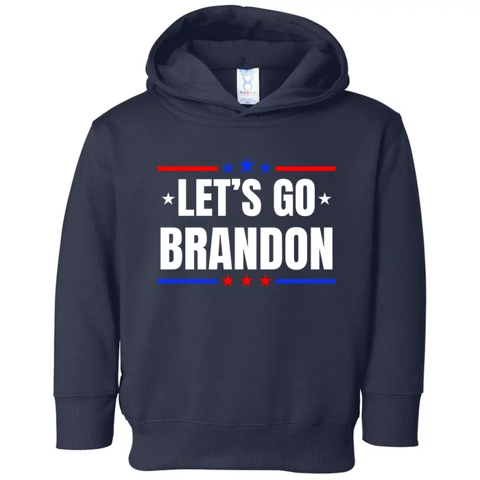 Lets Go Brandon Machado Stars And Strips LGB Toddler Hoodie