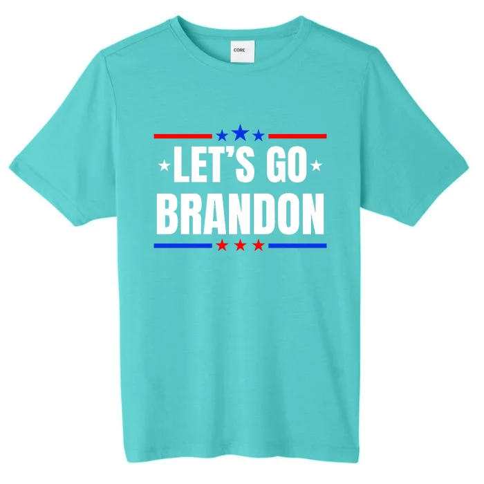 Lets Go Brandon Machado Stars And Strips LGB ChromaSoft Performance T-Shirt