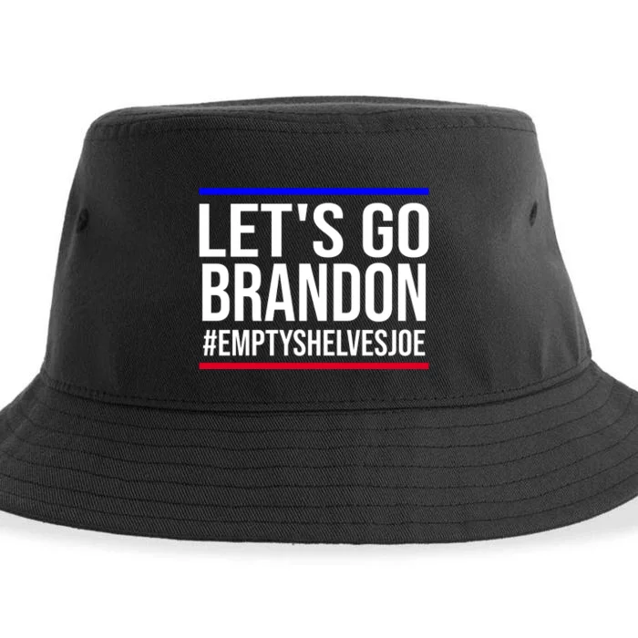 Let's Go Brandon #EmptyShelvesJoe Sustainable Bucket Hat