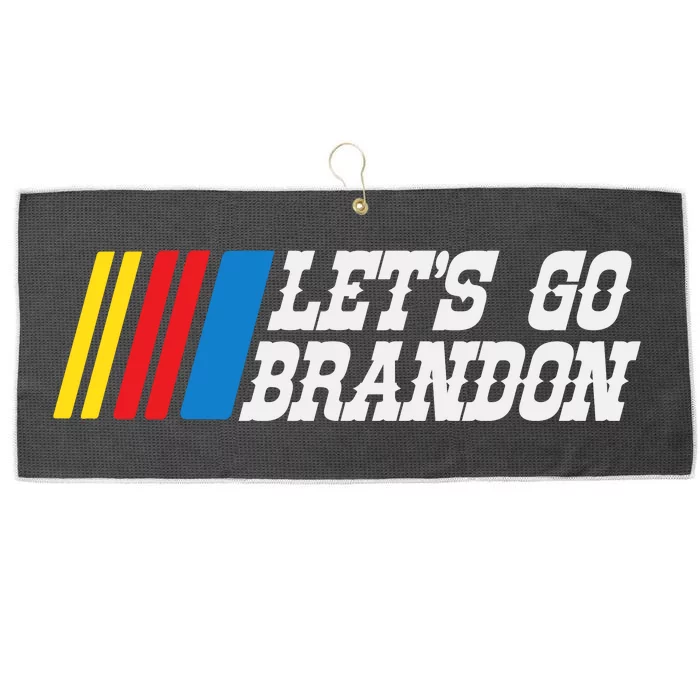 Let's Go Brandon Lets Go Brandon Lets Go Brandon Let's Go Brandon Large Microfiber Waffle Golf Towel