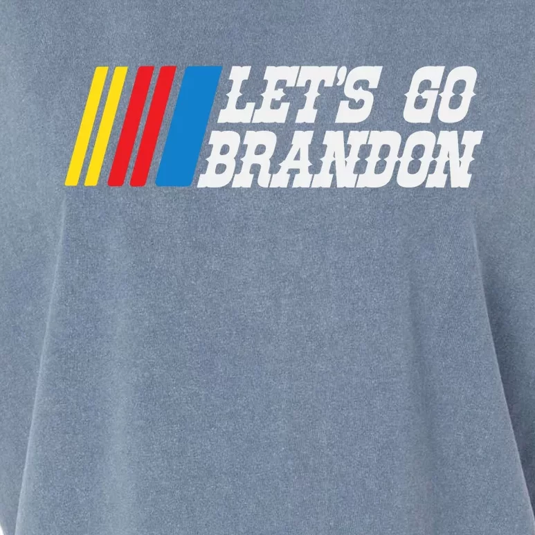 Let's Go Brandon Lets Go Brandon Lets Go Brandon Let's Go Brandon Garment-Dyed Women's Muscle Tee