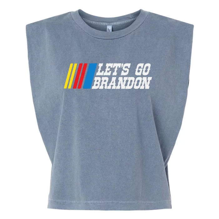 Let's Go Brandon Lets Go Brandon Lets Go Brandon Let's Go Brandon Garment-Dyed Women's Muscle Tee