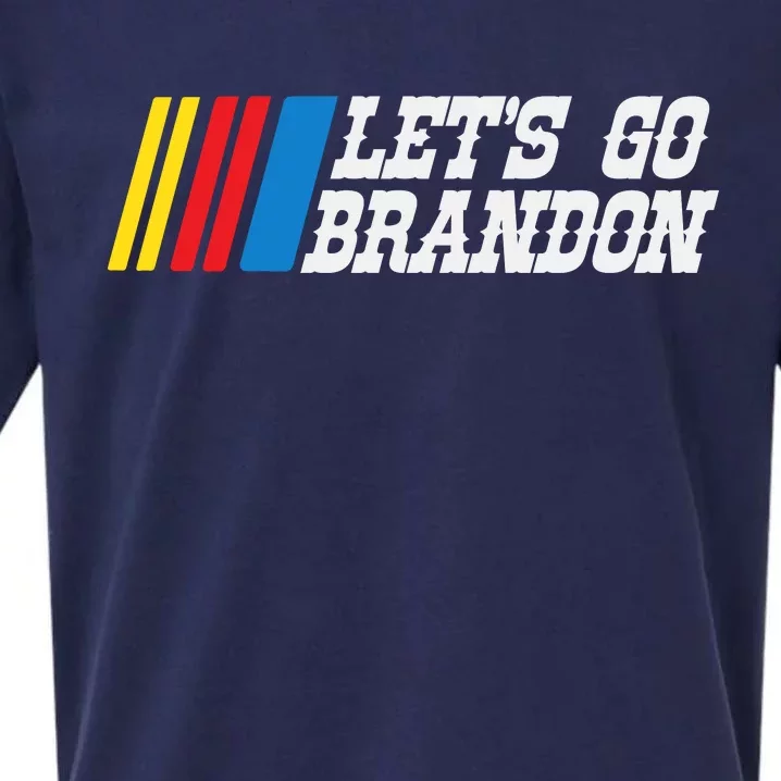 Let's Go Brandon Lets Go Brandon Lets Go Brandon Let's Go Brandon Sueded Cloud Jersey T-Shirt