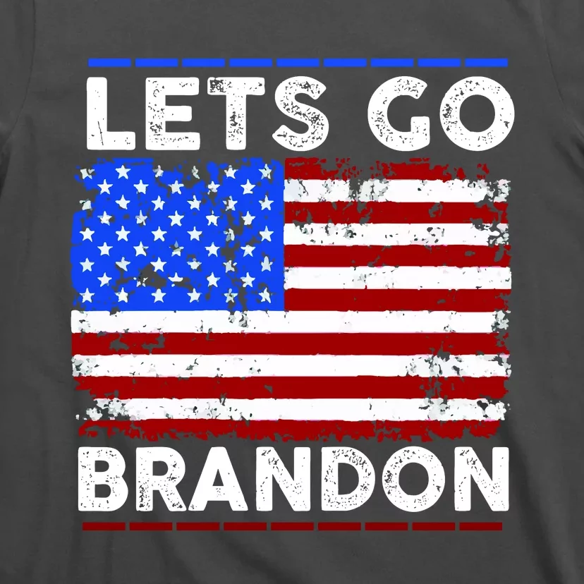 Lets Go Brandon USA Flag LGB United States T-Shirt