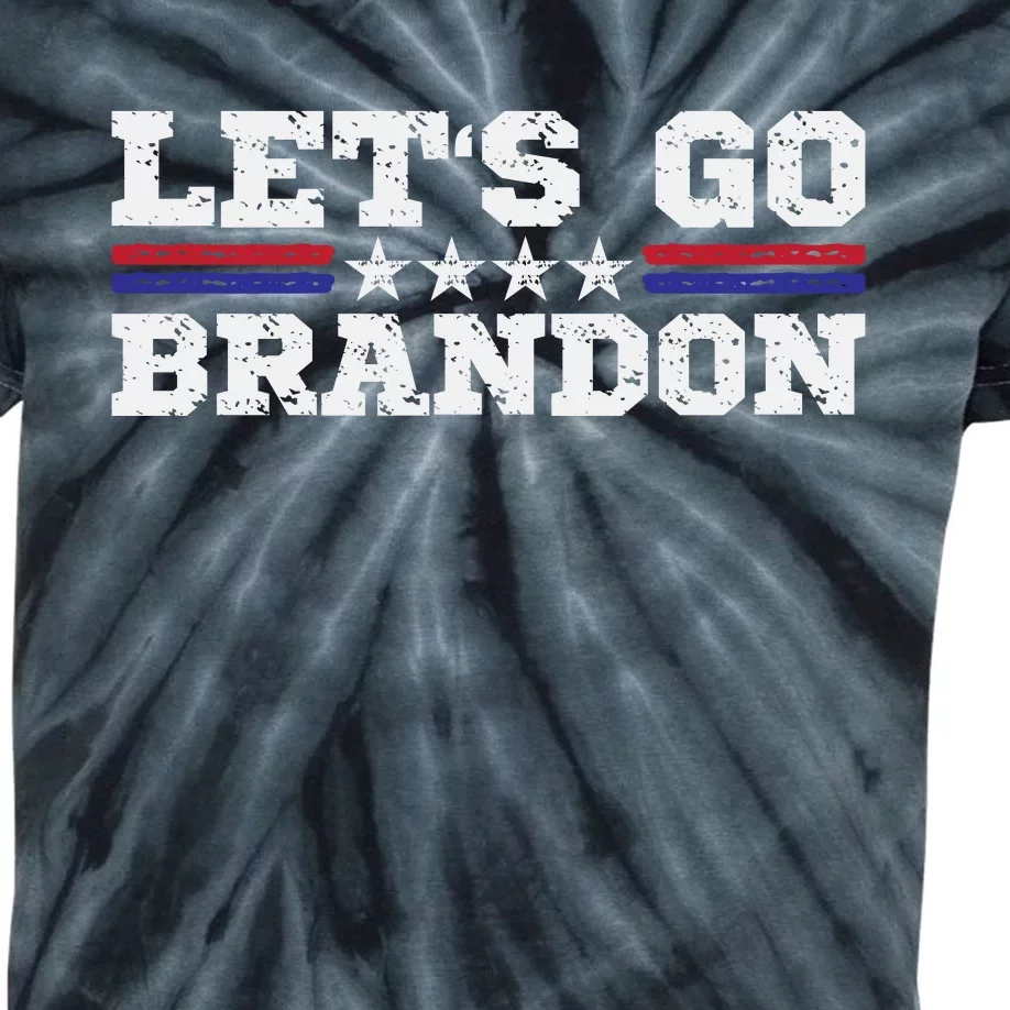 Let's Go Brandon Lets Go Brandon Lets Go Brandon Let's Go Brandon Kids Tie-Dye T-Shirt