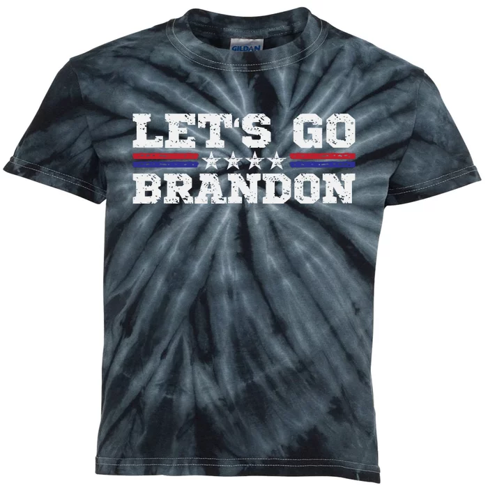 Let's Go Brandon Lets Go Brandon Lets Go Brandon Let's Go Brandon Kids Tie-Dye T-Shirt