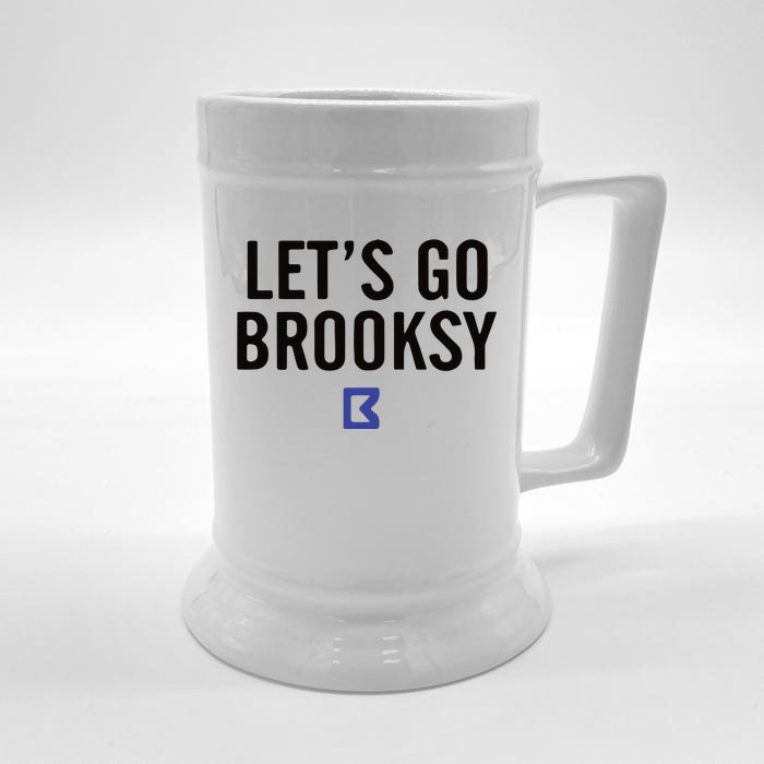 Lets Go Brooksy Brooks Koepka Golf Front & Back Beer Stein