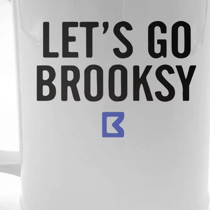 Lets Go Brooksy Brooks Koepka Golf Front & Back Beer Stein