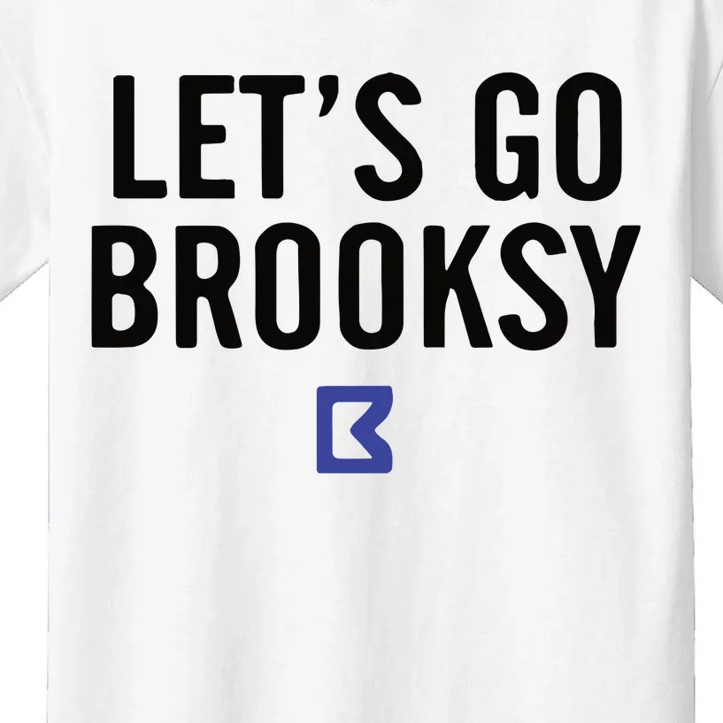 Lets Go Brooksy Brooks Koepka Golf Kids T-Shirt