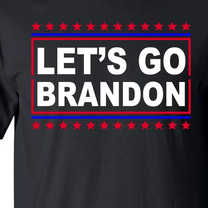 Let's Go Brandon Street Neon Sign Tall T-Shirt