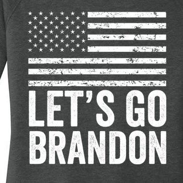 Lets Go Brandon, FJB, Ultra MAGA, Joe Biden 4th Of July Women’s Perfect Tri Tunic Long Sleeve Shirt