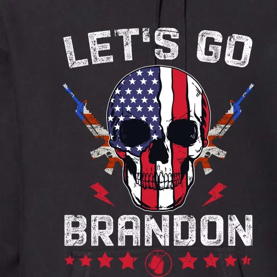 Let's Go Brandon 4th Of July Premium Hoodie