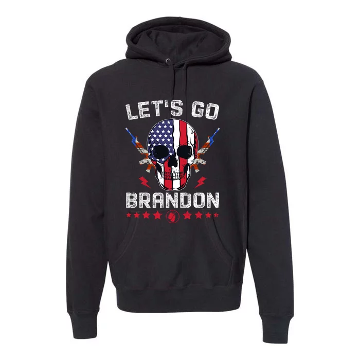 Let's Go Brandon 4th Of July Premium Hoodie