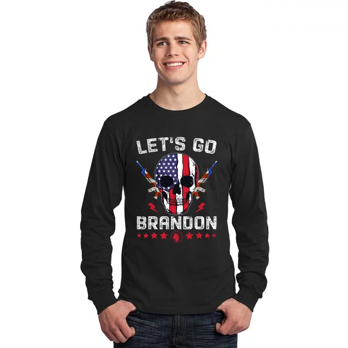 Let's Go Brandon 4th Of July Tall Long Sleeve T-Shirt