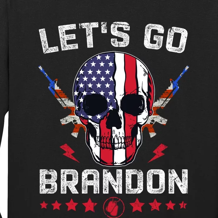 Let's Go Brandon 4th Of July Tall Long Sleeve T-Shirt