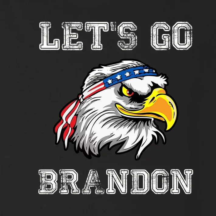 Let's Go Brandon Impeach President Funny Costume Eagle American Flag Toddler Long Sleeve Shirt