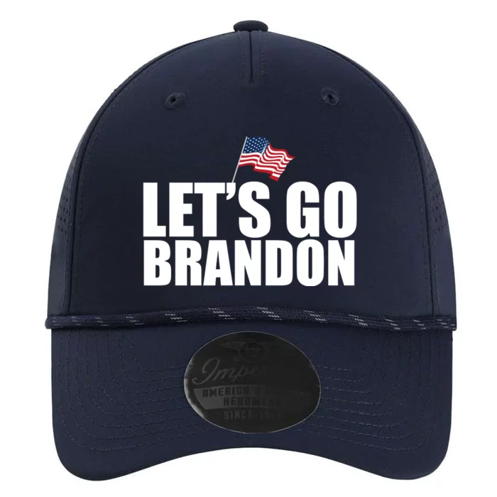 Let's Go Brandon Waving American Flag Performance The Dyno Cap