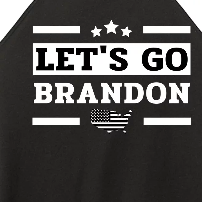 Let's Go Brandon Lets Go Brandon Lets Go Brandon Let's Go Brandon Women’s Perfect Tri Rocker Tank