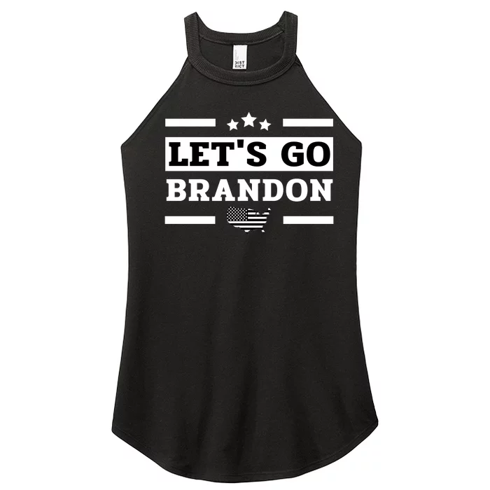 Let's Go Brandon Lets Go Brandon Lets Go Brandon Let's Go Brandon Women’s Perfect Tri Rocker Tank